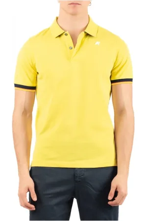 K-Way Tops, Heren, Groen, S, Stijlvolle Polo Jas voor Mannen