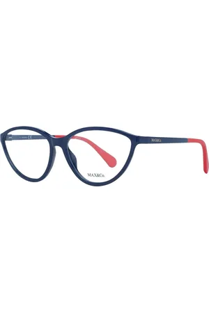 Max&Co. Accessoires, Dames, Blauw, ONE Size, Blauwe Cat Eye Optische Monturen
