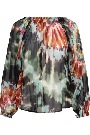 &Co Woman Blouses & Shirts, Dames, Veelkleurig, 3Xl, Katoen, Acha
