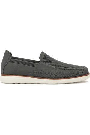 Kazar Schoenen, Heren, Grijs, 40 EU, Leer, Luchtige grijze herenschoenen
