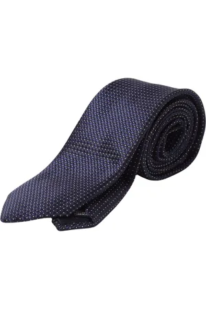 Manuel Ritz Accessoires, Heren, Blauw, ONE Size, Polyester, Blauw Gestippelde Stropdas