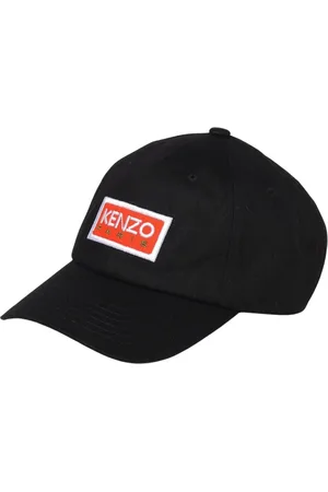 Kenzo Accessoires, Heren, Zwart, ONE Size, Katoen, Zwarte Baseballpet Stijlvol Accessoire
