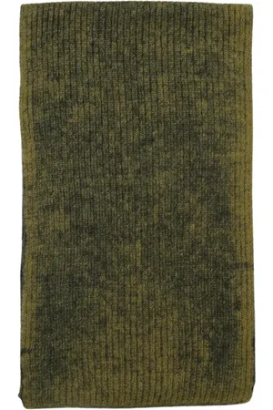 Paul Smith Accessoires, Heren, Groen, ONE Size, Wol, Luxe Groene Wollen Sjaal