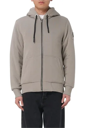 Moose Knuckles Sweatshirts & Hoodies, Heren, , L, Katoen, Zip Up Hoodie Sweater