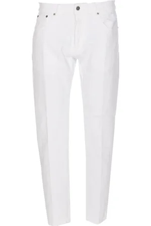 Dondup Jeans, Heren, Wit, W31, Denim, Witte Denim Broek