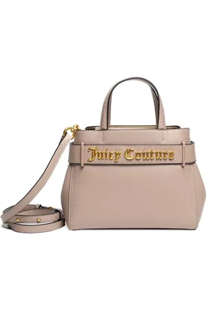 Juicy Couture Tassen, Dames, , ONE Size, Leer, Jasmine S Dubbele Handvat PU Taupe
