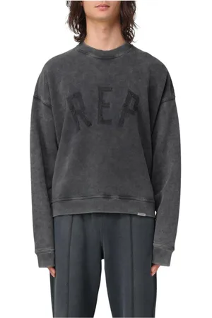 Represent Sweatshirts & Hoodies, Heren, Zwart, XL, Katoen, Vintage Zwart Crewneck Sweatshirt