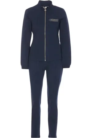 Liu Jo Sport, Dames, Blauw, 2Xs, Katoen, Blauw Sportief Trainingspak Set