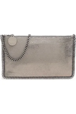 Stella McCartney Tassen, Dames, Grijs, ONE Size, Schoudertas Falabella