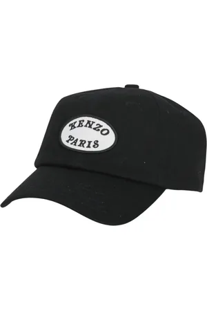 Kenzo Accessoires, Heren, Zwart, ONE Size, Katoen, Zwarte Ovale Logo Pet