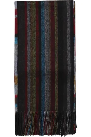 Paul Smith Accessoires, Heren, Veelkleurig, ONE Size, Wol, Wol Kasjmier Sjaal