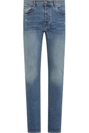 AMIRI Jeans, Heren, Blauw, W31, Gestapelde Jeans