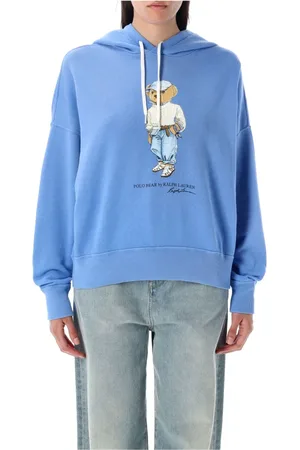 Ralph Lauren Sweatshirts & Hoodies, Dames, Blauw, M, Katoen, Dameskleding Gebreide kleding Zomer Blauw Ss 25