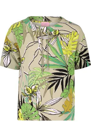 Betty Barclay Tops, Dames, Veelkleurig, M, Bloemig zomer sweatshirt