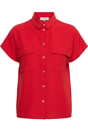 &Co Woman Blouses & Shirts, Dames, Rood, 3Xl, Polyester, Nuri LR