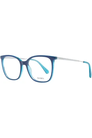 Max&Co. Accessoires, Dames, Blauw, ONE Size, Blauwe Dames Optische Monturen Vierkante Stijl