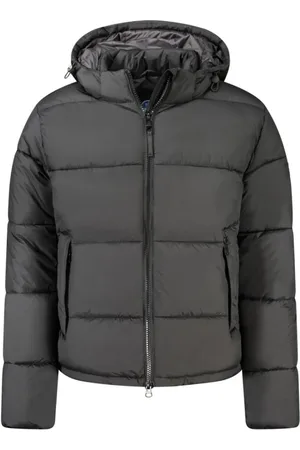 North Sails Jassen, Heren, Zwart, M, Polyester, Zwarte Polyester Jas