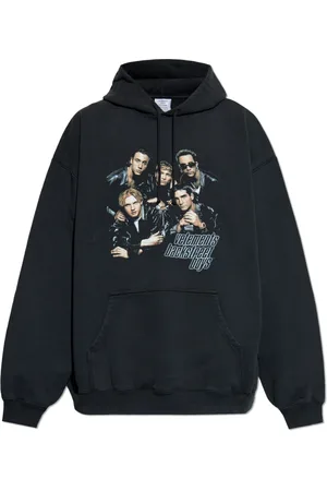 Vetements Sweatshirts & Hoodies, Heren, Zwart, S, Bedrukte Sweatshirt