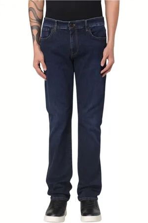 PT Torino Jeans, Heren, Blauw, 4Xs, Blauwe Straight Leg Jeans