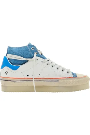 Hidnander Schoenen, Dames, Wit, 41 EU, Starless High Platform /Sky