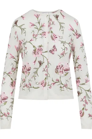 Giambattista Valli Blouses & Shirts, Dames, Wit, S, Kasjmier, Luxe Nude Trui