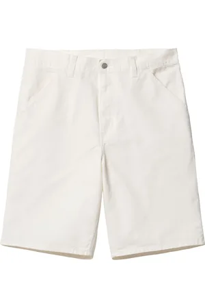 Carhartt Korte broeken, Heren, Wit, W33, Katoen, Single Knee Short Newcomb
