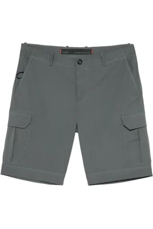 RRD Korte broeken, Heren, Grijs, 2Xl, Antracietgrijze Shorts met Knoopsluiting