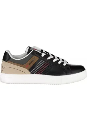 Carrera Schoenen, Heren, Veelkleurig, 40 EU, Leer, Zwarte Eco Leren Heren Sneaker