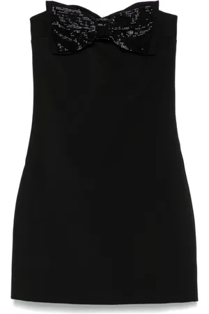 Self-Portrait Kleedjes, Dames, Zwart, M, Zwarte Jurk met Stijl