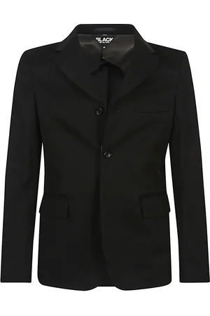 Comme des Garçons Jassen, Heren, Zwart, M, Zwarte Jassen voor Stijlvolle Mannen