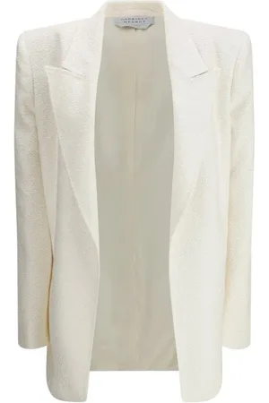 GABRIELA HEARST Jassen, Dames, , S, Elegante Bouclé Blazer met Piekrevers