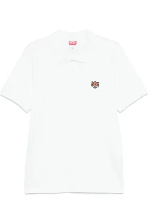 Kenzo Tops, Heren, Wit, L, Witte T-shirts en Polos