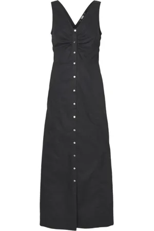 Karl Lagerfeld Kleedjes, Dames, Zwart, S, Katoen, Katoenen dagjurk
