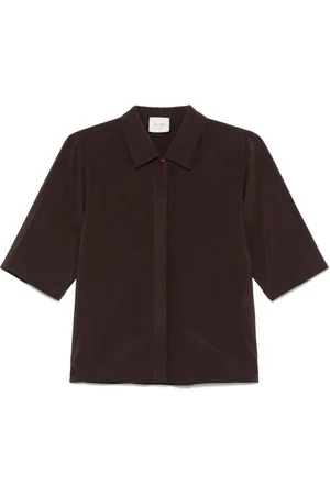 ALYSI Blouses & Shirts, Dames, Paars, L, Paarse Overhemden, Ware Maat