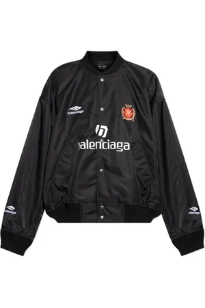 Balenciaga Jassen, Heren, Zwart, M, Jas met logo