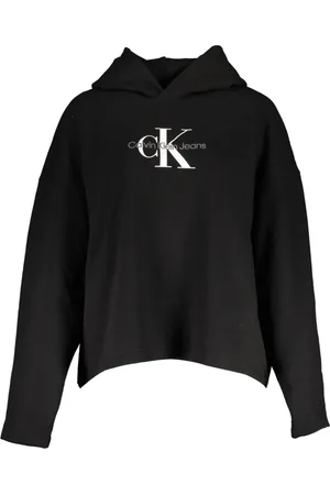 Calvin Klein Sweatshirts & Hoodies, Heren, Zwart, L, Kleding