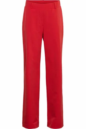&Co Woman Broeken, Dames, Rood, XL, Patrice Travel