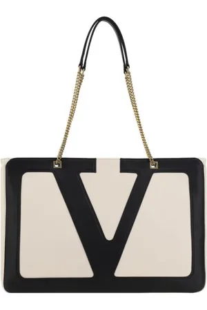VALENTINO GARAVANI Tassen, Dames, , ONE Size, Schoudertas met Logo en Kettinghengsels