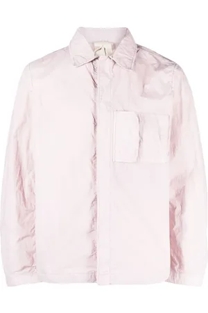 Ten Cate Jassen, Heren, Paars, L, Katoen, Lila Crepe Katoenen Overhemd