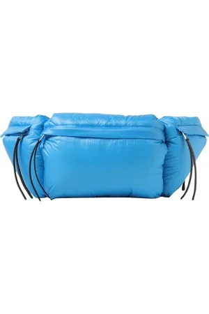 Jil Sander Tassen, Heren, Blauw, ONE Size, Nylon, Blauwe Heuptas voor Mannen