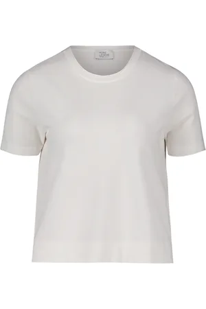 Vera Mont Tops, Dames, Wit, L, Casual Fijngebreide Trui