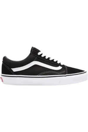 Vans Schoenen, Dames, Zwart, 37 EU, Leer, Zwarte lage veterschoenen