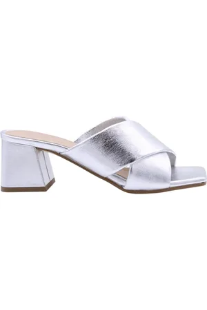 E mia Schoenen, Dames, Grijs, 39 EU, Stijlvolle Muiltjes voor Vrouwen