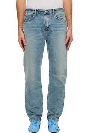 AGOLDE Jeans, Heren, Blauw, W30, Katoen, Wijde Blauwe Jeans