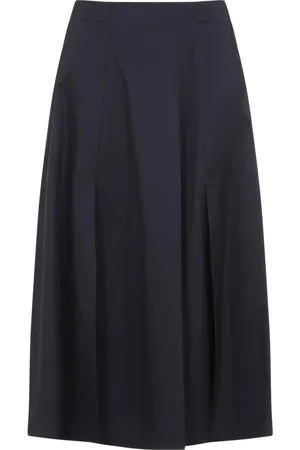PESERICO SIGN Rokken, Dames, Blauw, S, Katoen, Blauwe Rok Elegantie