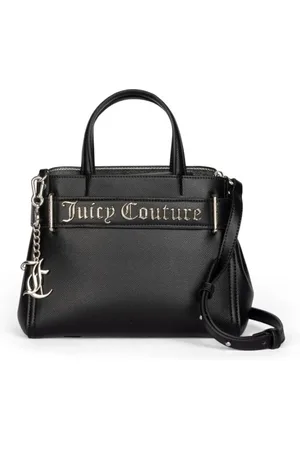 Juicy Couture Tassen, Dames, Zwart, ONE Size, Leer, Jasmine S Dubbele Handvat PU Zwart