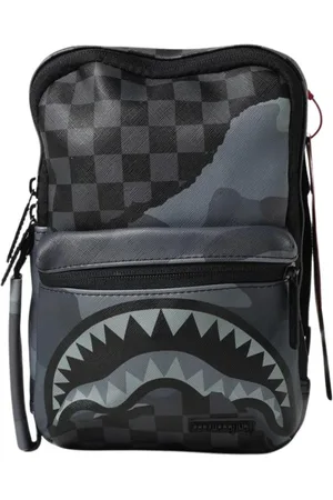 Sprayground Tassen, Heren, Veelkleurig, ONE Size, Polyester, Camo Shark Rugzak