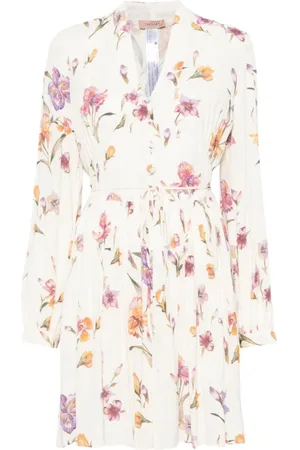 Twin-Set Kleedjes, Dames, Wit, S, Witte Jurk voor Vrouwen