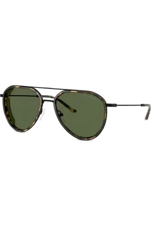 Emporio Armani Accessoires, Heren, Zwart, 56 MM, Ea 2163 300171 Zonnebrillen