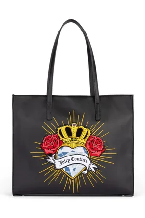 Juicy Couture Tassen, Dames, Zwart, ONE Size, London S. Heart Winkelmand